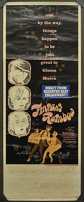 Finian's Rainbow 1968 Original 14X36 Filmplakat Fred Astaire Petula Clark