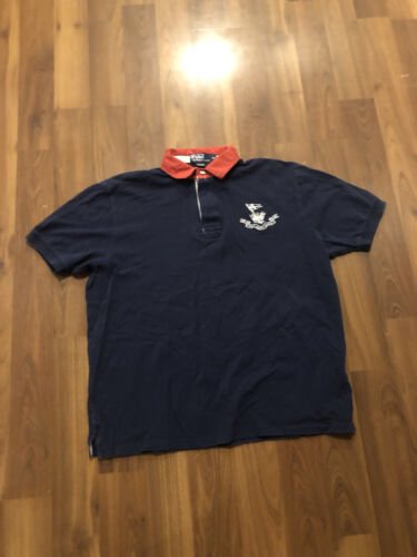 Vintage 1990s Polo Ralph Lauren HMS Embroidered Po