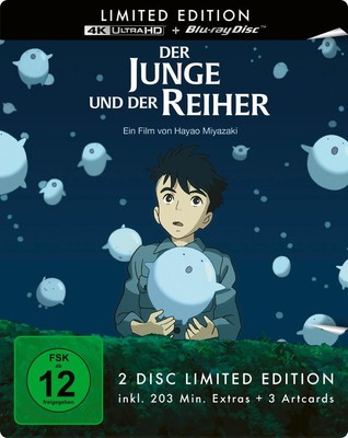 Der Junge und der Reiher UHD BD (Limited Steelbook Edition) | Blu-ray | 2024