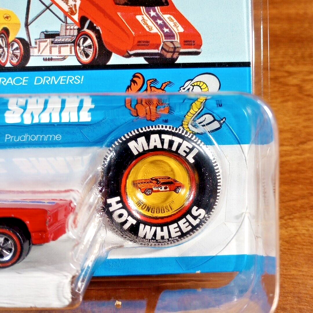 Custom Made Vintage Hot Wheels The Mongoose Vs Snake Redline