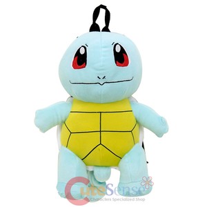 Details About Pokemon Squirtle Turtle Plush Doll Backpack 16in Costume Bag