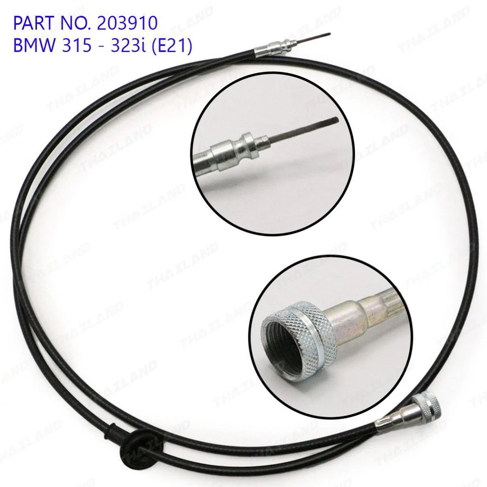 Velocímetro Speedo Cable Line 5 engrenagens para BMW 315i - 323i E21 sedã 1975 - 1983 - Imagem 2 de 4