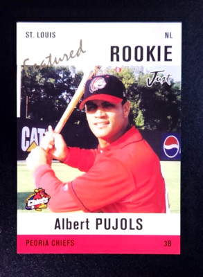 2004 Just Minors Just Featured Insert Albert Pujols Rookie RC #AP3