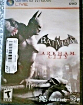 batman arkham city fightng pc 2011 brand new sealed