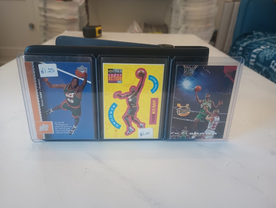 Shawn Kemp Upper Deck/Fleer/Topps 6 Card Lot eBay