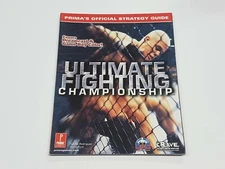 Ultimate Fighting Championship Prima Games Strategy Guide Book *wear