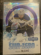 Hugh McGING   Rookie   2023-24 Ud Ice Hockey Sub-zero Sz-59   590/799