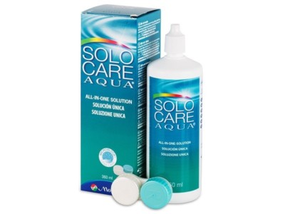 Solo Care Aqua 360 ml Solo Care Lösung Aqua by Menicon