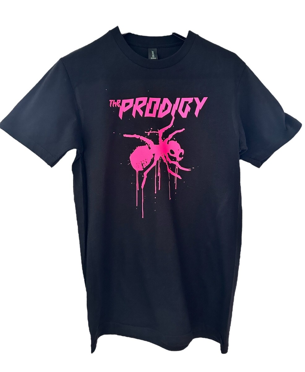 THE PRODIGY - Black & Neon Pink T-Shirt - Small-4XL - unofficial
