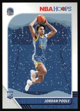 2019-20 Hoops Winter #223 Jordan Poole RC Golden State Warriors