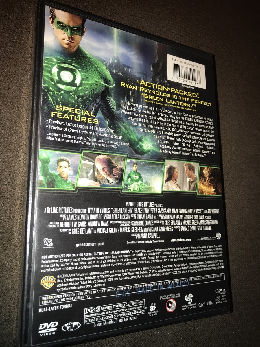 Green Lantern Ryan Reynolds Blake Lively Authentic Theatrical