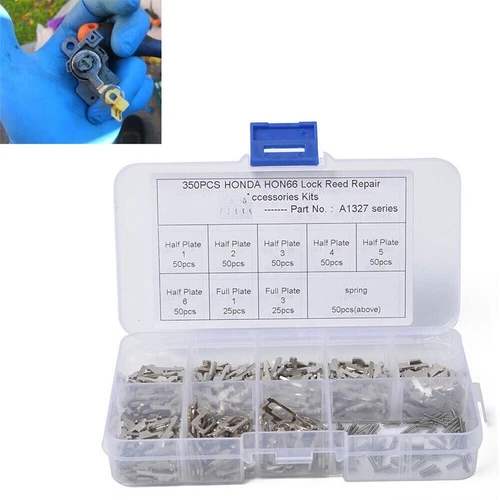 For Honda Car Lock Reed Lock Plate Auto Key Lock Repair Kits 350X/Boxed New - Bild 11 von 11