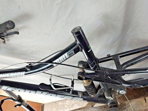 2015 Iron Horse Maverick Trail SE FS MTB Bike Frame MED Softtail Full-Suspension - Picture 13 of 17