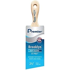 Premier 17307 Brooklyn Short Sash Paint Brush, 2-1/2 Inch