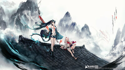 Anime Girls Digital Art Artwork 2D Portrait  Gaming Mat Desk 45262