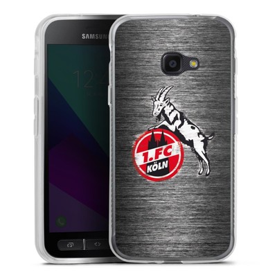 DeinDesign Handyhülle Hülle für Samsung Galaxy XCover 4 Metal Scratch 1.FC