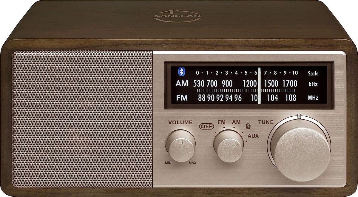 SANGEAN Bluetoothラジオ WR-302 FM/AM Sangean WR-16SE Tabletop AM/FM Radio Bluetooth USB Wood Cabinet