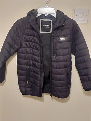 McKenzie Corey schwarze wattierte gefütterte Jacke Junior 6-7 Jahre