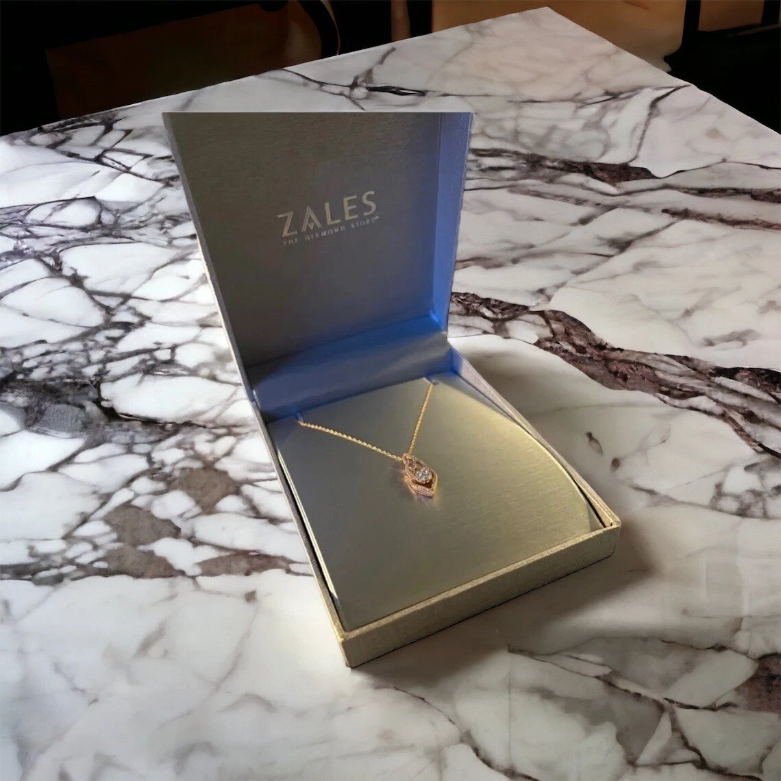 Zales 2024 teardrop necklace