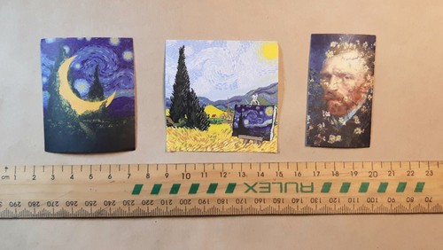 Famous Oil Painting Art Stickers 50pcs Aesthetic Waterproof Graffiti Decals DIY - Picture 11 of 11