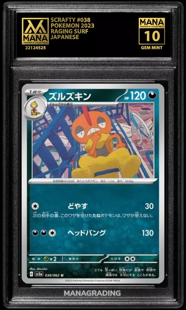 嵐の伝導者、ラル　ＰSA10 PSA 10 Raging Bolt ex SAR Pokemon Card 222/187 SV8a Terastal