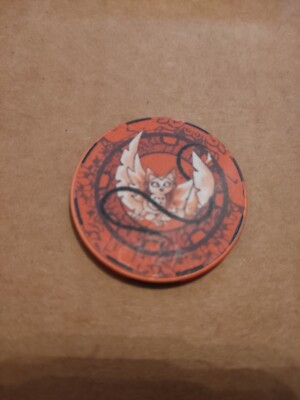 MetaZoo X USPCC X WPT Kickstarter Red Ink Poker Chip Cryptid Nation Neu
