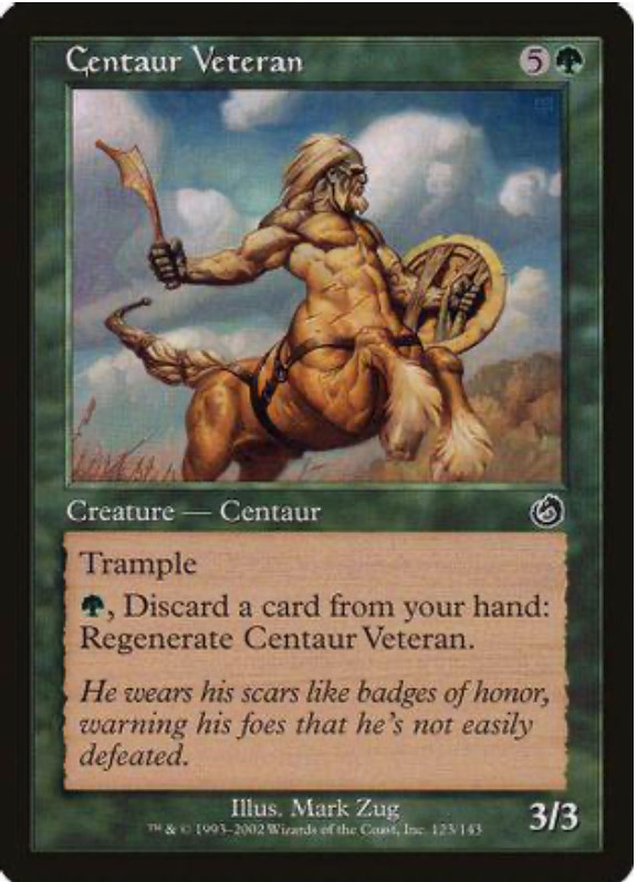 Centaur Veteran Torment - MTG Magic the Gathering - NM /LP