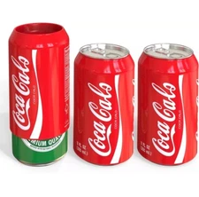 3 pack Beer Can Covers, Silicone Sleeve Hide a Beer 12 FL.oz 355 mL  (Coca-Cola)