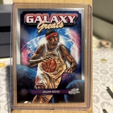 2023-24 Topps Chrome Cosmic Galaxy Greats GG-22 Jalen Rose, Chicago Bulls
