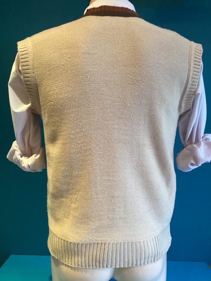 Vintage Original 1950s/60s Dead Stock Sleeveless ‘Kings Road’ Jumper 40