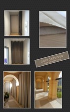 3-facher Schallschutz Vorhang Lärmschutz ISO3 Tonstudio Akustik Vorhang effektiv