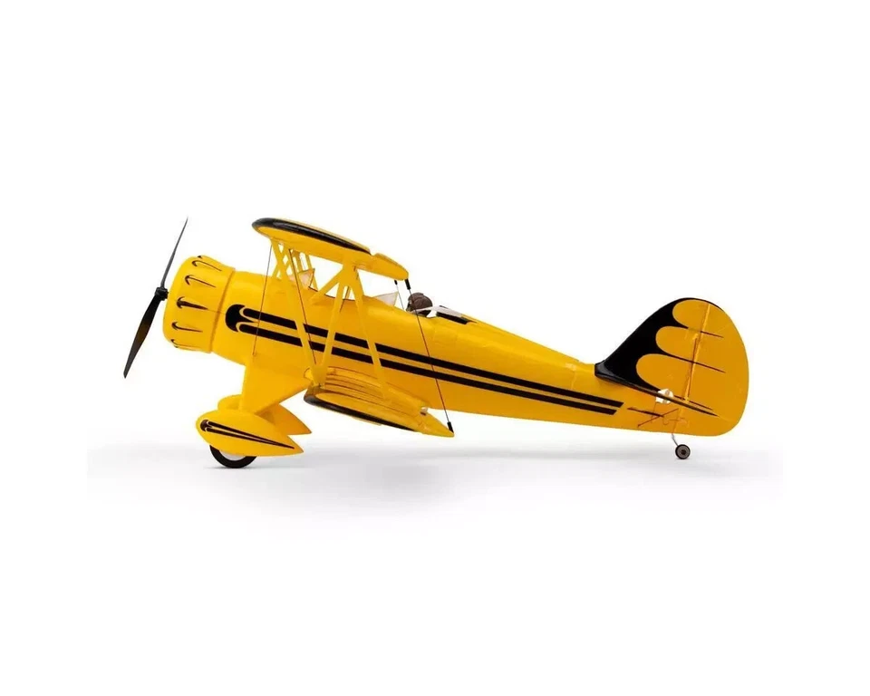 E-flite EFlite UMX Waco BNF Basic Electric RC Airplane 550mm Yellow EFLU53550Y - Image 2 of 4