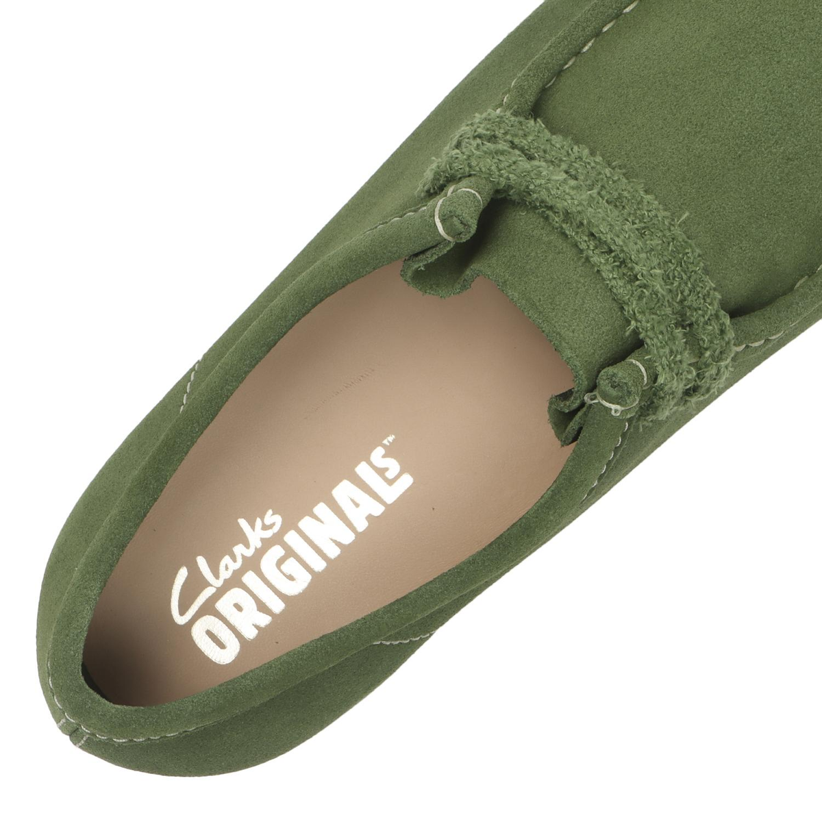 CLARKS Wallabee グリーンスエード 43 Clarks Wallabee G Forest Green Suede - CL26178219 - Merchsweden