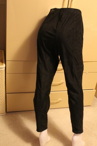 Worthington Woman Black Leggings Sz 0X MSRP: $44 Buy Now: $24.99 (suede feel) - Picture 2 of 2