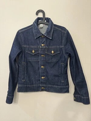 Chaqueta vaquera vintage AMERICAN APPAREL para mujer talla S azul lavado oscuro - Imagen 1 de 4
