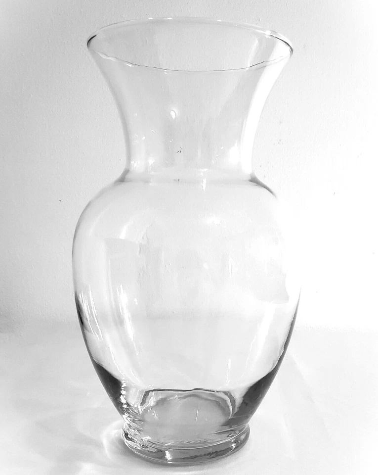 Jarrón de vidrio Syndicate Classic de 11 pulgadas, cuerpo de 20,5 pulgadas, labio de 5,5 pulgadas, base de 4 pulgadas Foto 2 de 4