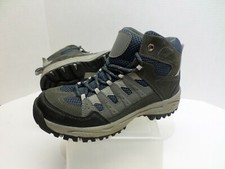 Boy's Cherokee Garcons Gray/Blue Hiking Boots Shoes Size 5
