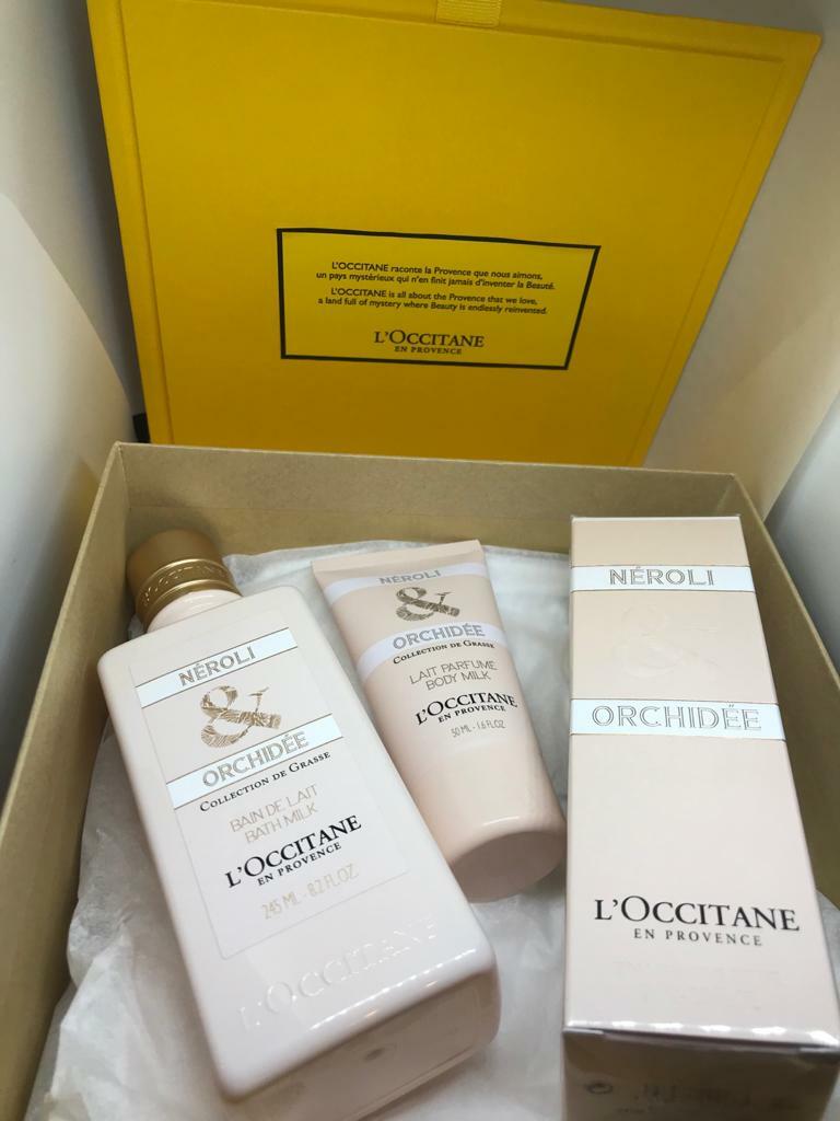 L'occitane en Provence Set Neroli Orchidee eau de Toilette+Bath