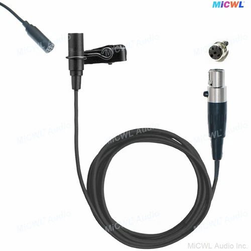 ME2 New Lapel Microphones For Shure Sennheiser AKG Wireless BodyPack MKE2 Mic - Picture 7 of 10