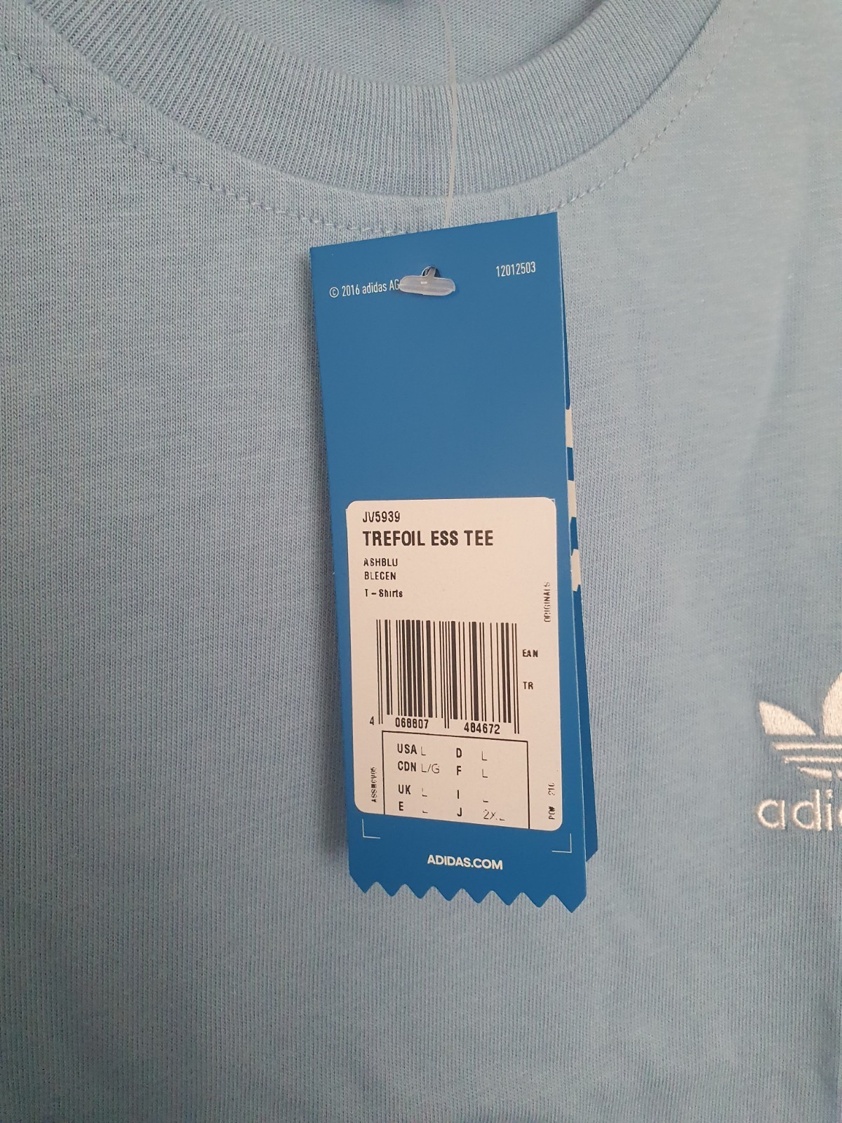 adidas Originals Men's T-Shirt XL New With Tags  Rrp£34.99 image 3