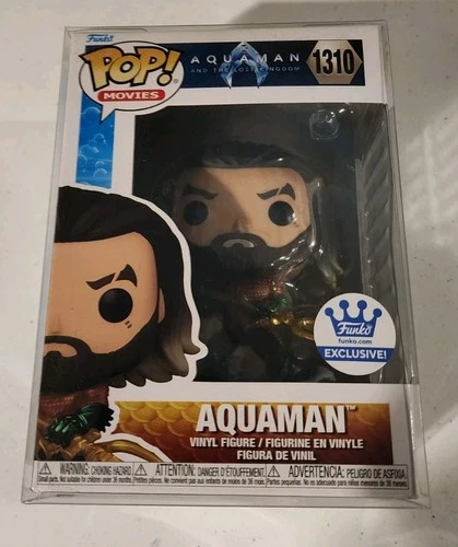 Funko DC Comics Aquaman 1310 Funko Shop Exclusive WITH PROTECTOR