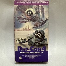 Def-Con 4 Defense Condition 4 VHS 1985 New World Pictures Free Shipping!