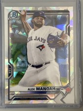 2021 Bowman - Chrome Prospects Alek Manoah #BCP-27 Atomic Refractor (RC)