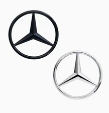 Für Mercedes Benz 70mm Kofferraum Emblem Stern Logo Hinten Heckklappe Aufkleber