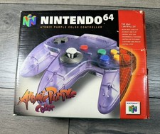 New OEM Nintendo 64 Controller Atomic Purple New In Box