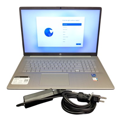 HP Laptop 17.3'', Intel Core i7-1165G7, 16GB Ram, 512GB SSD, Iris Xe Graphics
