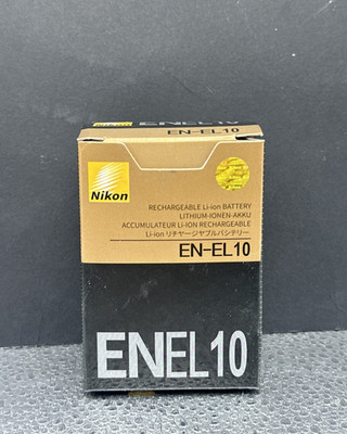 Genuine NEW Nikon EN-EL10 Battery Pack 3.7V 740mAh ...