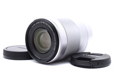 Canon EF-M 55-200mm F/4.5-6.3 IS STM Silver w/Caps Zoom Lens From Japan [Exc++]