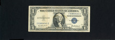 USA UNITED STATES Silver Certificate Banknote P 416D2 , 1935 F , 1 Dollar VF