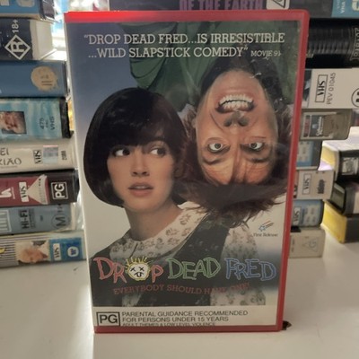 Drop Dead Fred VHS Phoebe Cates & Rik Mayall Cult Comedy Big Box